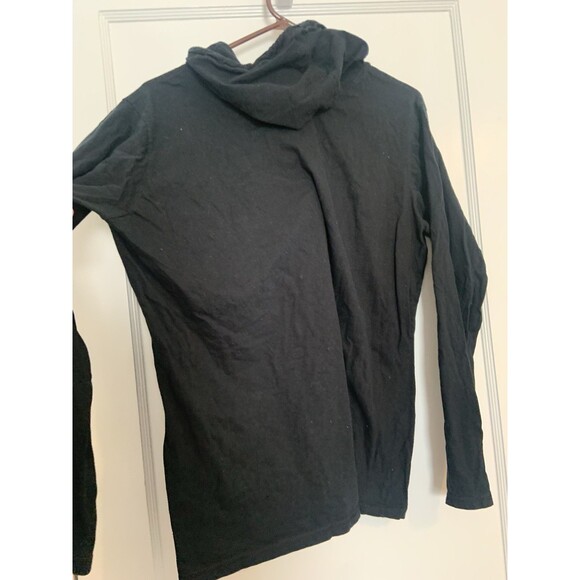 Audrey Hepburn Classic Graphic Black Long Sleeve Hoodie Women's Size XL See - Picture 5 of 10